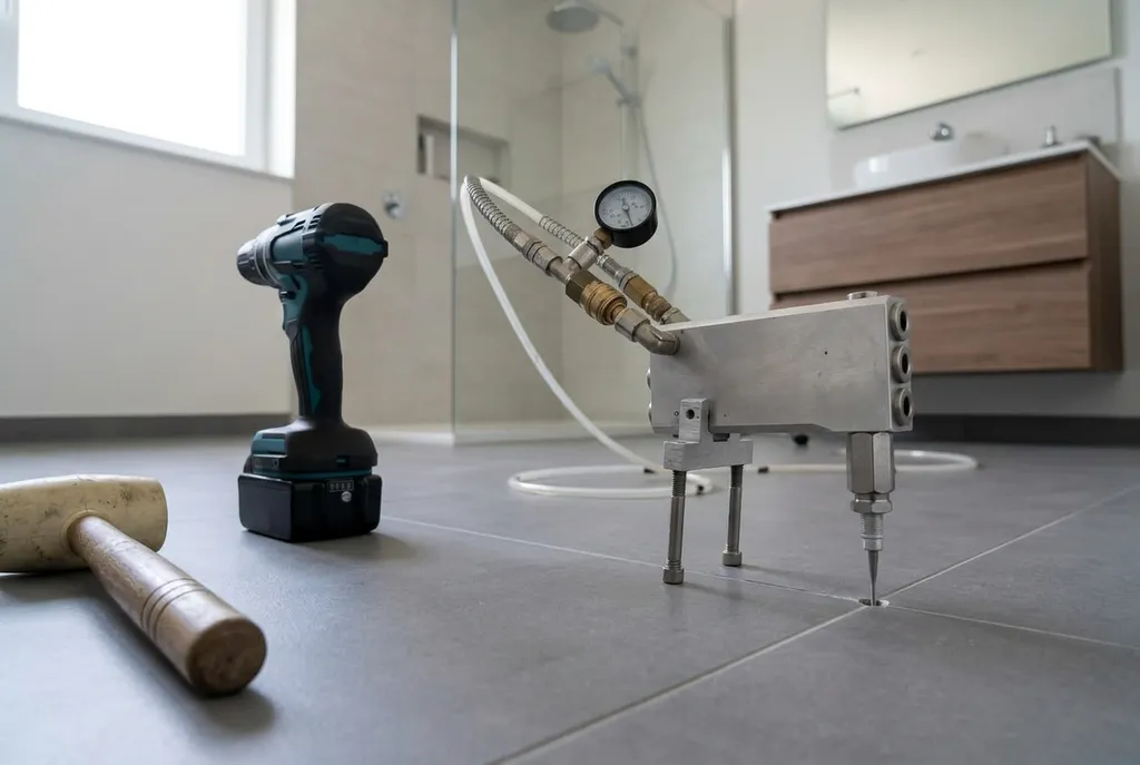 Kitbedrijf Gouda – holle tegels injecteren